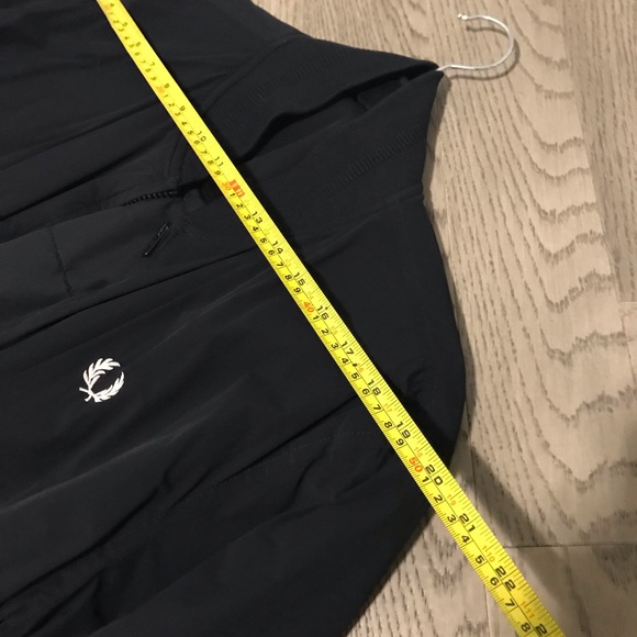 Fred Perry Navy Bomber Jacket Men Size Meduim - Picture 5 of 8